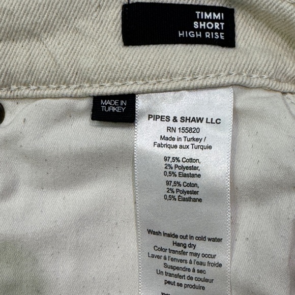 Veronica Beard Timmi High-Rise Cutoff Denim Short - Picture 7 of 11